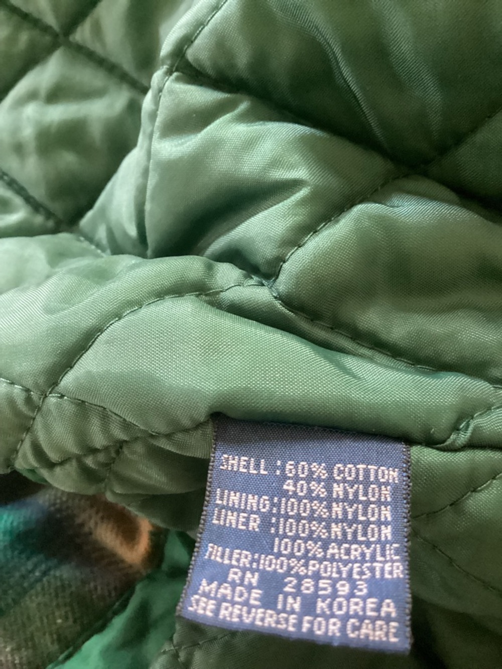 Members Only Mens  Windbreaker Jacket Size Medium.   Good Condition See Photos - Picture 12 of 12